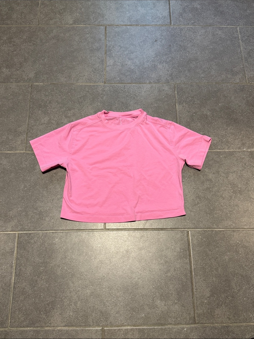 Lululemon All Yours Organic Cotton-Blend Cropped T-Shirt